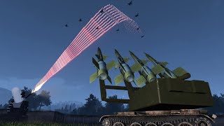 Air Defense System vs Fighter Jets  CRAM CIWS in Action  AntiAircraft Missiles  Shooting Down [upl. by Floridia890]