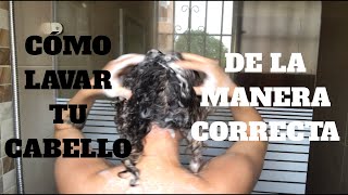 MASCARILLA ANTES QUE ACONDICIONADOR  Cómo lavar tu cabello correctamente [upl. by Sonitnatsok641]