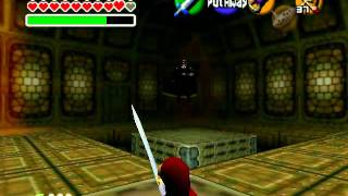 N64 Ocarina of Time Ganondorf Battle [upl. by Esir]