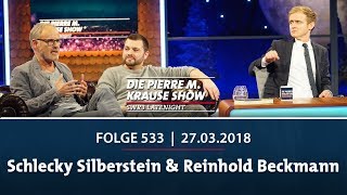 Die Pierre M Krause Show  Folge 533  Schlecky Silberstein amp Reinhold Beckmann [upl. by Chari542]