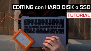 EDITING su HARD DISK esterno  TUTORIAL Final Cut Pro X [upl. by Ainnos]