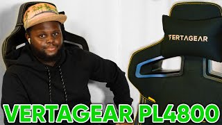 ALMOST The Best Office Chair Vertagear PL4800 Review [upl. by Eveam]