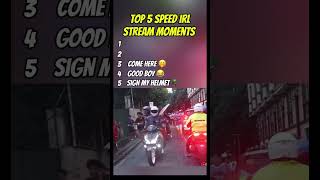 Top 5 SPEED IRL STREAM MOMENTS shorts ishowspeed funnyvideo memes streamer irlmoments [upl. by Limhaj241]