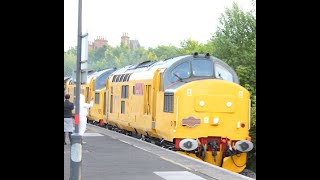 The Cambrian Coast Express 2x Class 973s Passing Welshpool Station  20052022  830PM [upl. by Bruno94]