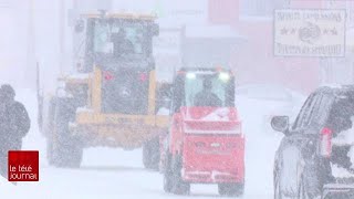 Tempête en Atlantique  la NouvelleÉcosse demande une aide dOttawa pour déneiger [upl. by Naik457]