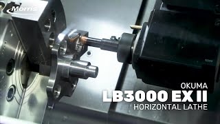 Okumas LB3000 EX II  Horizontal Lathe  Morris [upl. by Morrissey833]