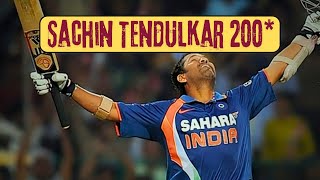 Sachin Tendulkar 200 vs South Africa  Sachin Tendulkar 200 highlights [upl. by Iluj]