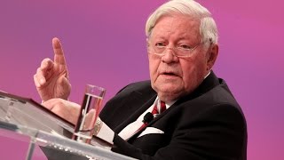 Helmut Schmidt quotDeutschland in und mit Europaquot  Parteitag 2011 [upl. by Nrek]