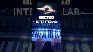 Interstellar  Main Theme by Hans Zimmer Easy Piano  How to Play [upl. by Ahsoyek]