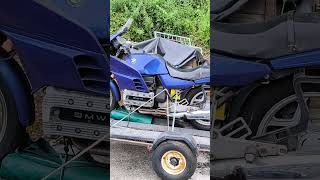 Motorcycle Trailer Armco Crash Barrier Rigid Conversion [upl. by Catarina]