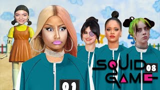 SQUID GAME If Celebrities Played FULL SERIES [upl. by Leveroni172]