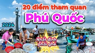 425 Du lịch Phú Quốc  Những điểm tham quan chụp hình đẹp tại Phú Quốc chợ đêm dinh Cậu dinh Bà [upl. by Nylatsyrc]