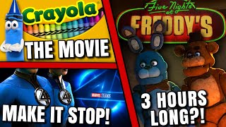 FNAF Movie Runtime Fantastic Four Details Get Crazy A Crayola Movie amp MORE [upl. by Avrit]