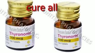 Thyroxine sodium tablet IP thyronorm 100mcg review and know how to abstain from thyroid cancer [upl. by Elihu367]