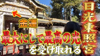 【日光東照宮】邪気邪念を祓った光×龍神の光【最大にして最高の光】 [upl. by Rafi507]