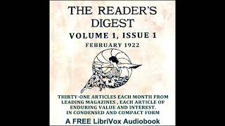 The Readers Digest Volume 1 Issue 1 by Various read by Various  Full Audio Book [upl. by Blessington]