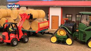 BRUDER TOYS Best of RC Tractors and Trucks  KIDS Video  Action Video [upl. by Christianna124]