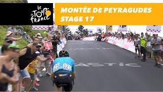 Montée de Peyragudes  Stage 17  Tour de France 2018 [upl. by Cuthburt]