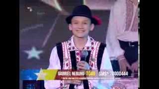 Moldova Are Talent Finala  Gabriel Nebunu 271213 [upl. by Aphra]