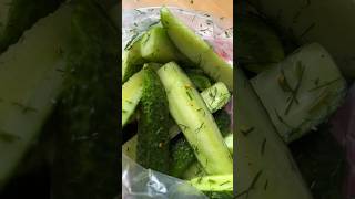 Gesalzene Dillgurken 🥒 gurken dill rezept [upl. by Arahsal425]