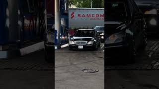 Официальный спонсор Газпром mercedes s55 w220 amg brabus lorinser kemerowo kuzbass [upl. by Nednil]