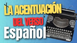 La acentuación del verso tallerdeescrituracreativa poesia [upl. by Ebehp]