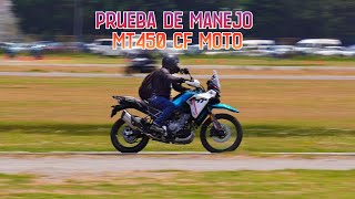 MT450 prueba de manejo pista y off road [upl. by Geri]