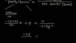 Enantiomeric Excess  Organic chemistry [upl. by Melbourne819]