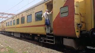 Up Howrah  Jamalpur Express train is running towards Bandel Rly Junction  Video  I R [upl. by Eetse]