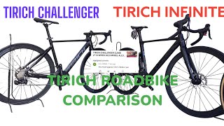 TIRICH ROADBIKE COMPARISON TIRICH INFINITE OR TIRICH CHALLENGER ANO NGABA MAGANDA SULIT SA DALAWA [upl. by Eiramanitsirhc]