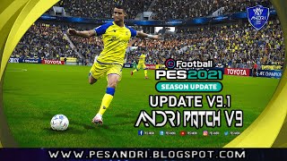 PES 2021 Andri Patch V90 AIO  Update V91  Winter Edition 2023 [upl. by Herschel]