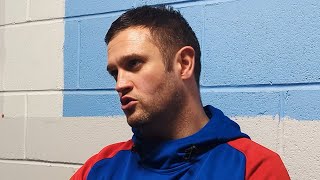 INTERVIEW  Lee Needham on Athersley Rec FC [upl. by Ecinnahs]