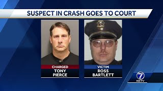 Lincoln man charged in crash that killed police officer in Nebraska held on bond [upl. by Charlena861]