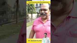 Patient walks one month after Both Knee Replacement  By Dr Santosh Kumar Kolkata [upl. by Adiel747]