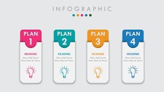 Animated PowerPoint Infographic Slide Design Tutorial [upl. by Atiuqin]