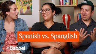 Spanglish vs Spanish vs English [upl. by Flita]