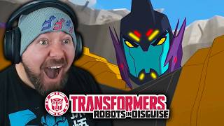 TIME TO COMBINE FIRST TIME WATCHING  Transformers Robots in Disguise S4 Episode 6 REACTION [upl. by Aihsal]