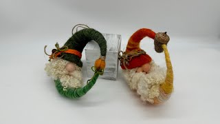 Needle Felt Fall Harvest Moon Ornament [upl. by Aknaib]