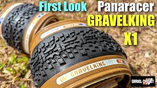 Panaracer Gravelking X1 First Look amp New Compounds [upl. by Ardnaeel]