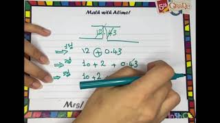 Grade 5 unit 1 1st Term  Composing amp Decomposing decimals [upl. by Ainwat522]