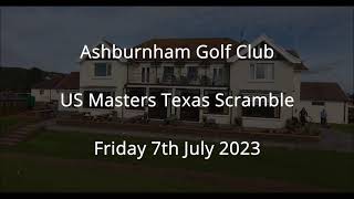 US Masters Scramble 2023 [upl. by Antons]