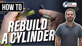 Locksmithing 101  How To Rebuild A Cylinder [upl. by Crabb667]