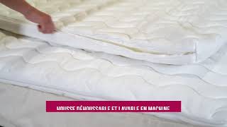 Sur matelas Mémoire de forme 5 cm [upl. by Aenej]