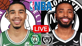 LIVE BOSTON CELTICS vs BROOKLYN NETS  NBA  SCOREBOARD  PLAY BY PLAY [upl. by Adnohser]