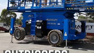 5️3️ft Rough Terrain Scissor 🚜 Lift  Duralift [upl. by Spanos]