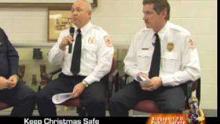 Fire Safety around Christmas holidays [upl. by Lytsirhc]