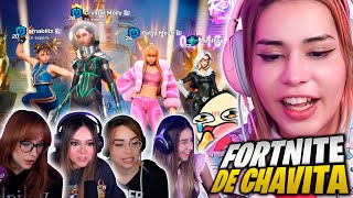 JUGANDO FORTNITE CON PATTY AMA REN Y LU 😂😂 [upl. by Ieluuk]