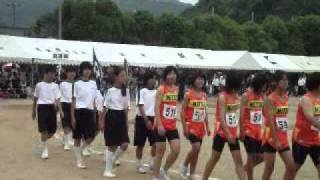 ＳＴ－85 たつの市御津中学校 「体育大会2011」 ➀ [upl. by Naihtsirc]