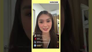 Francine Diaz IG live to clarify the issue between Seth Andrea and herself ♥️ [upl. by Ybbob]