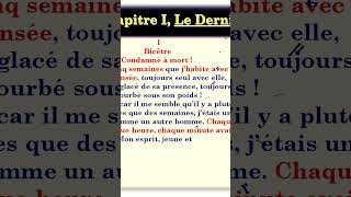 Chapitre 1 Le Dernier jour dun condamné Victor Hugo [upl. by Yliram32]